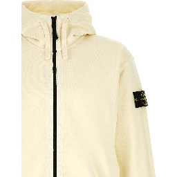 White Cotton Sweatshirt