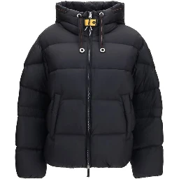Black Goose Down Full-Length Jacket