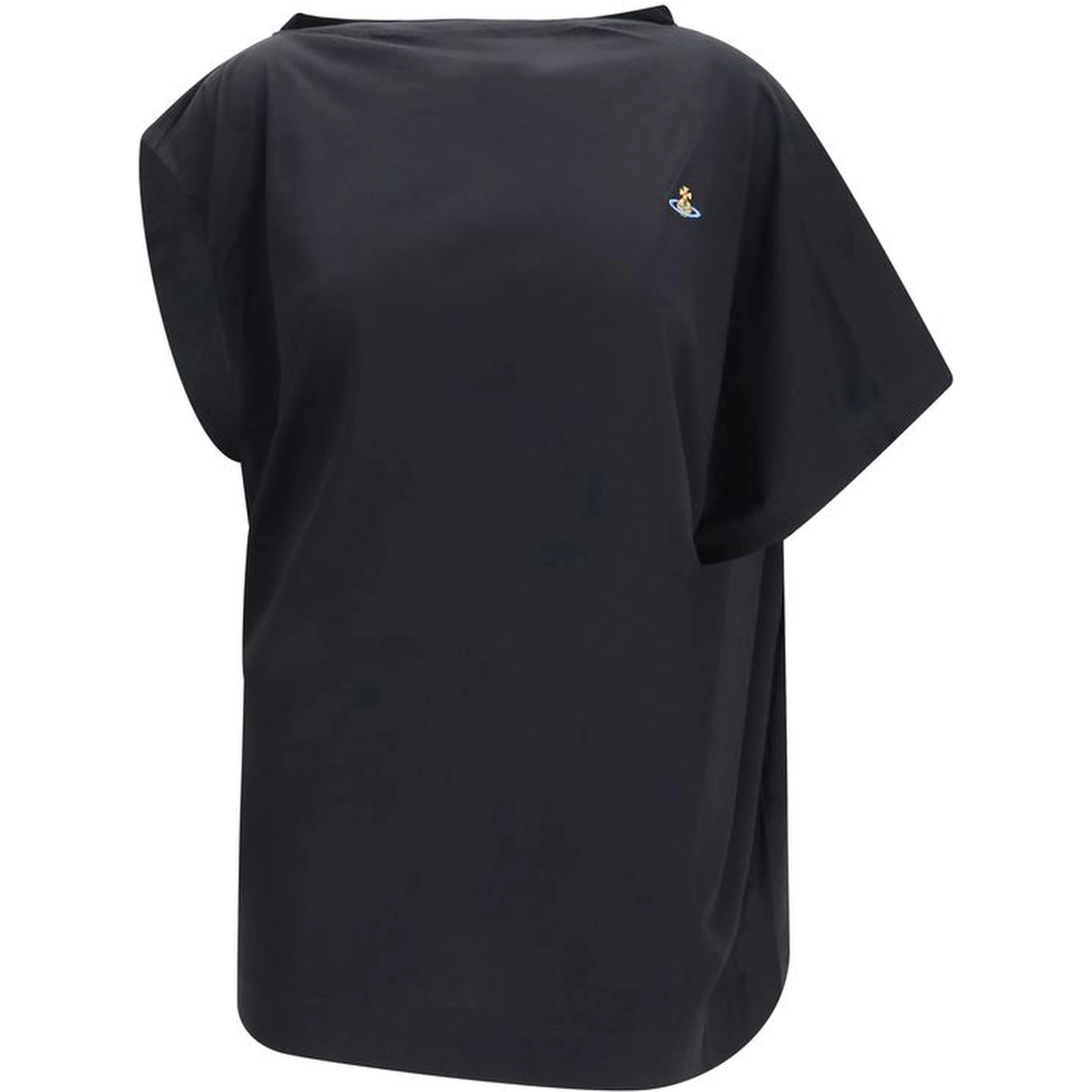 Black Cotton T-Shirt