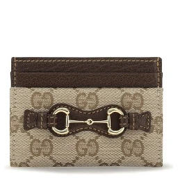 Brown Cotton Wallet