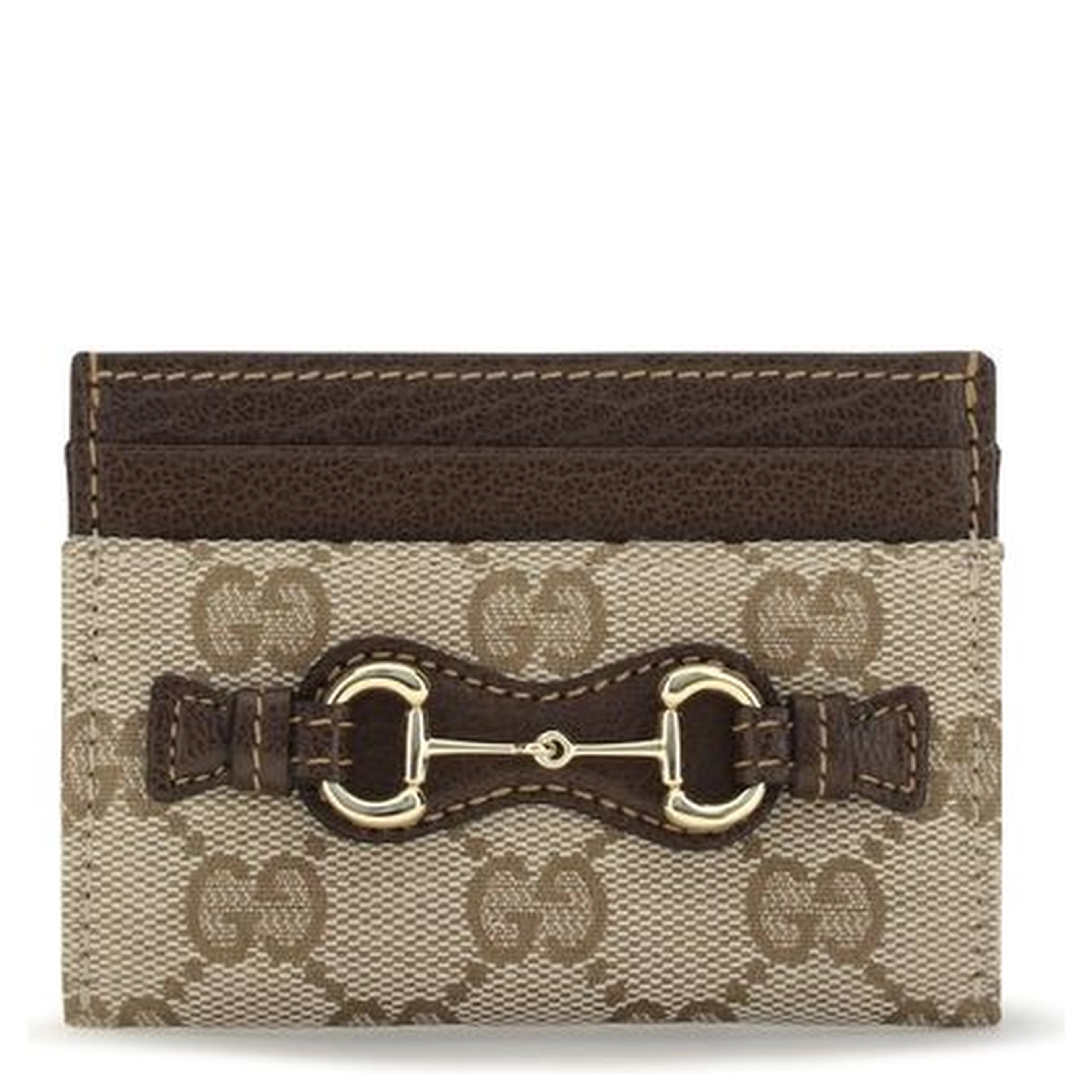 Brown Cotton Wallet