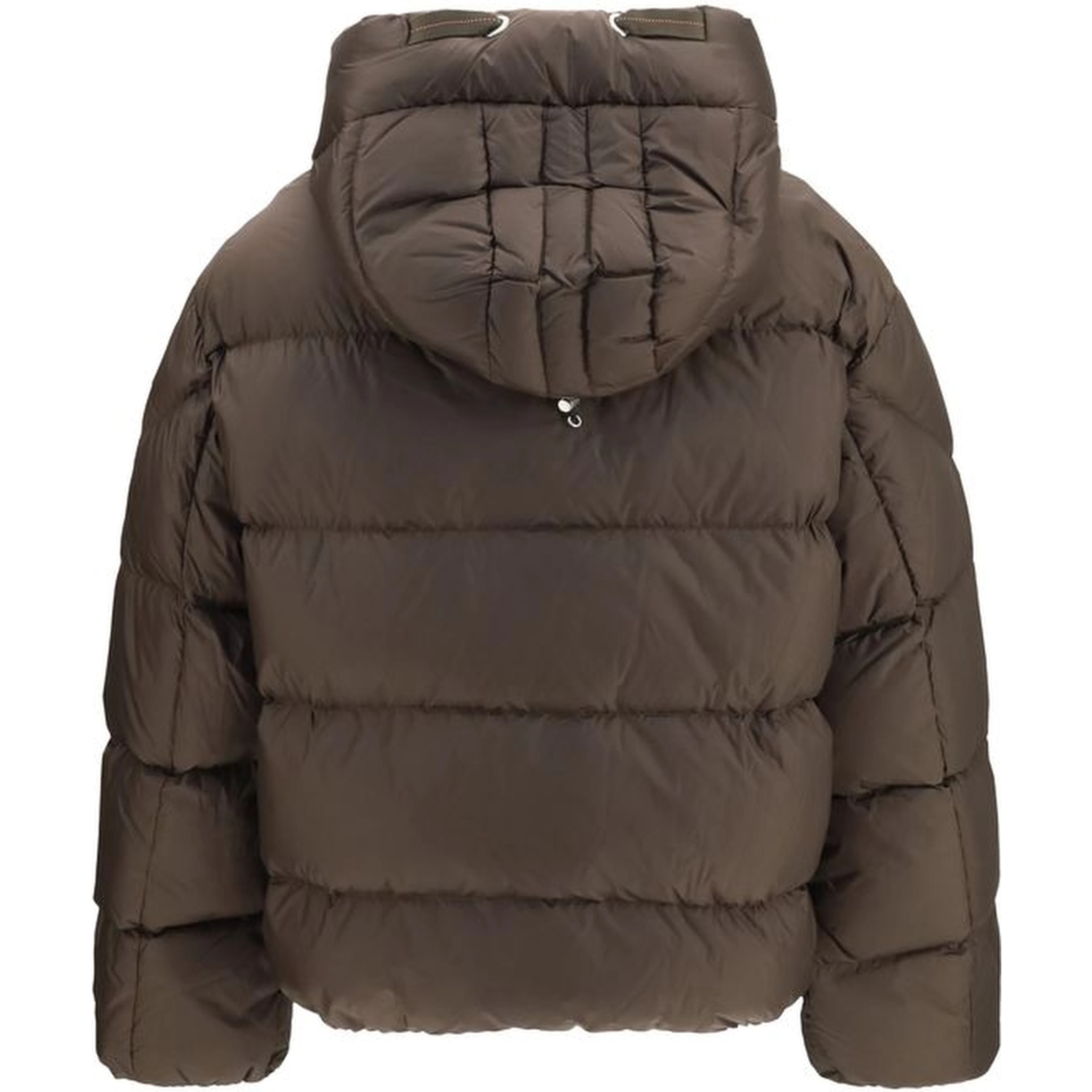 Brown Goose Down Full-Length Jacket