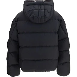 Black Goose Down Full-Length Jacket