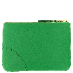 Bicolor Leather Cardholder