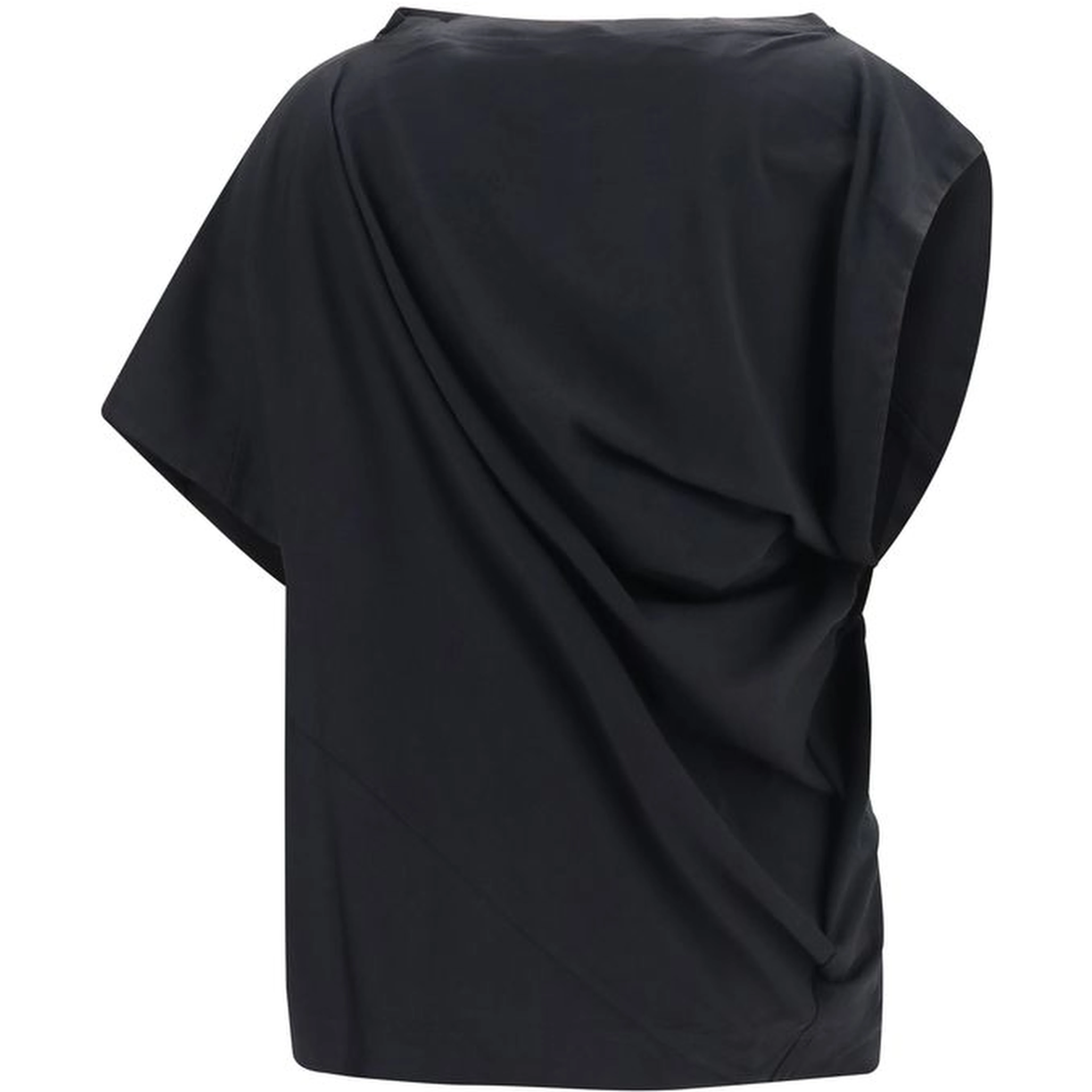Black Cotton T-Shirt
