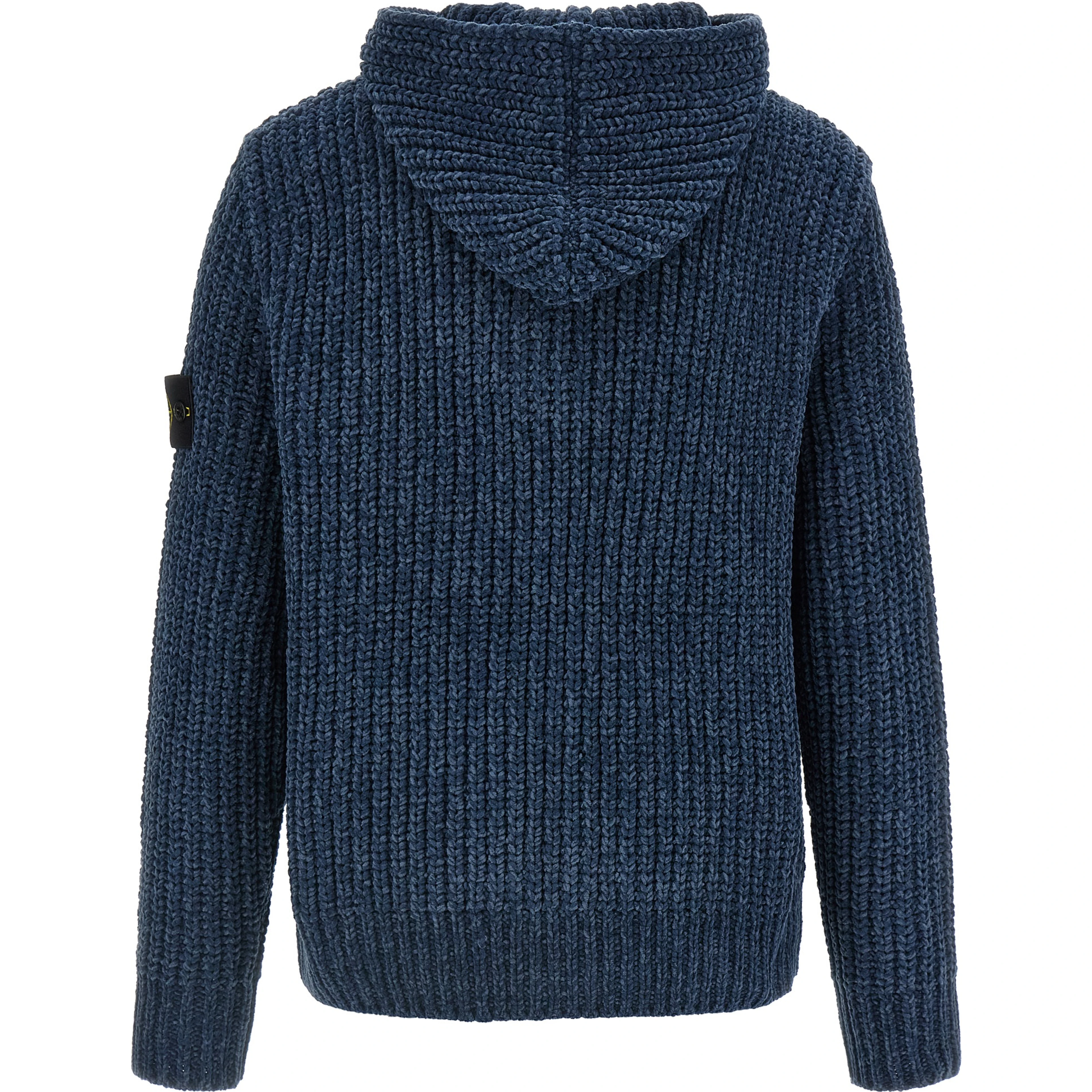 Blue Cotton Cardigan
