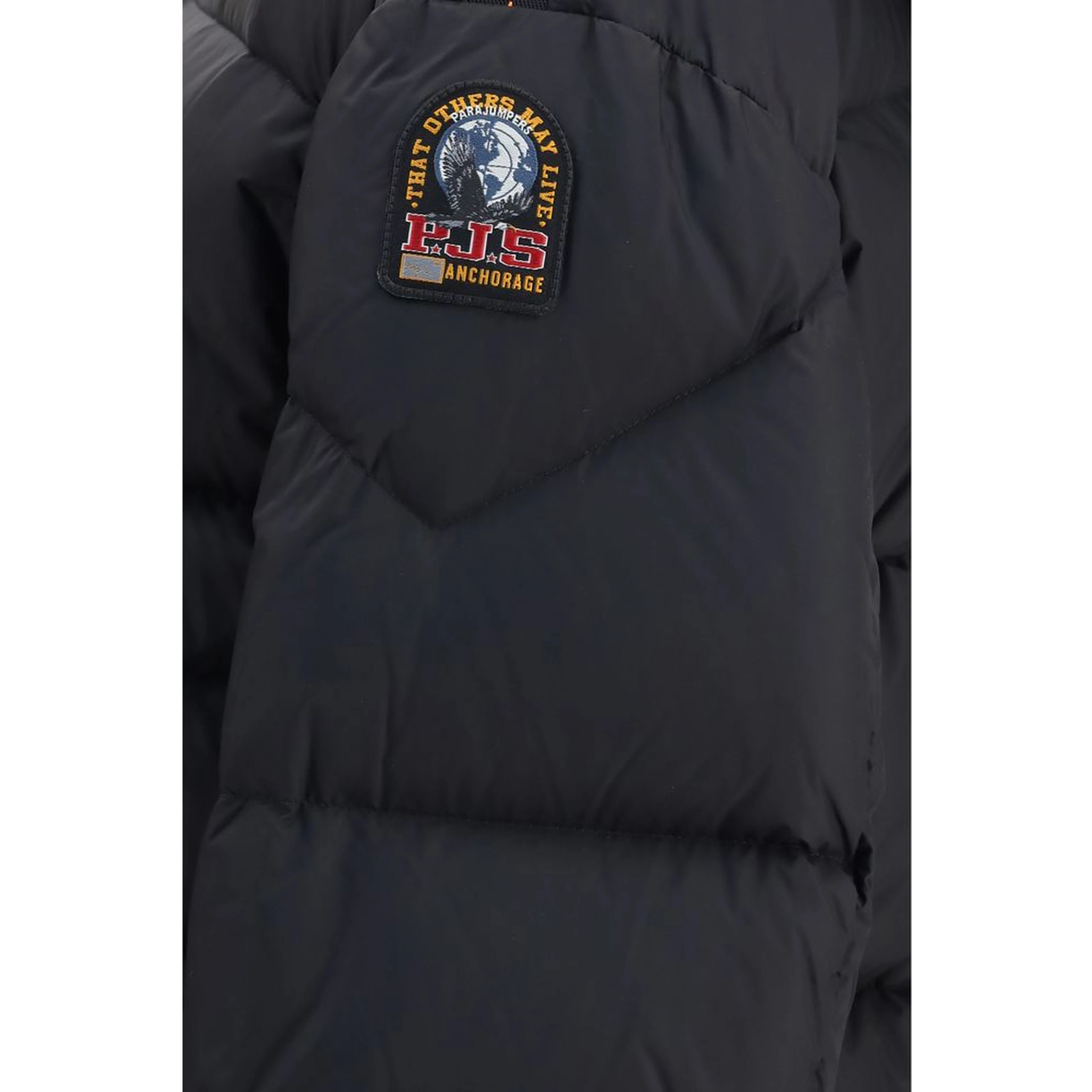 Black Goose Down Full-Length Jacket