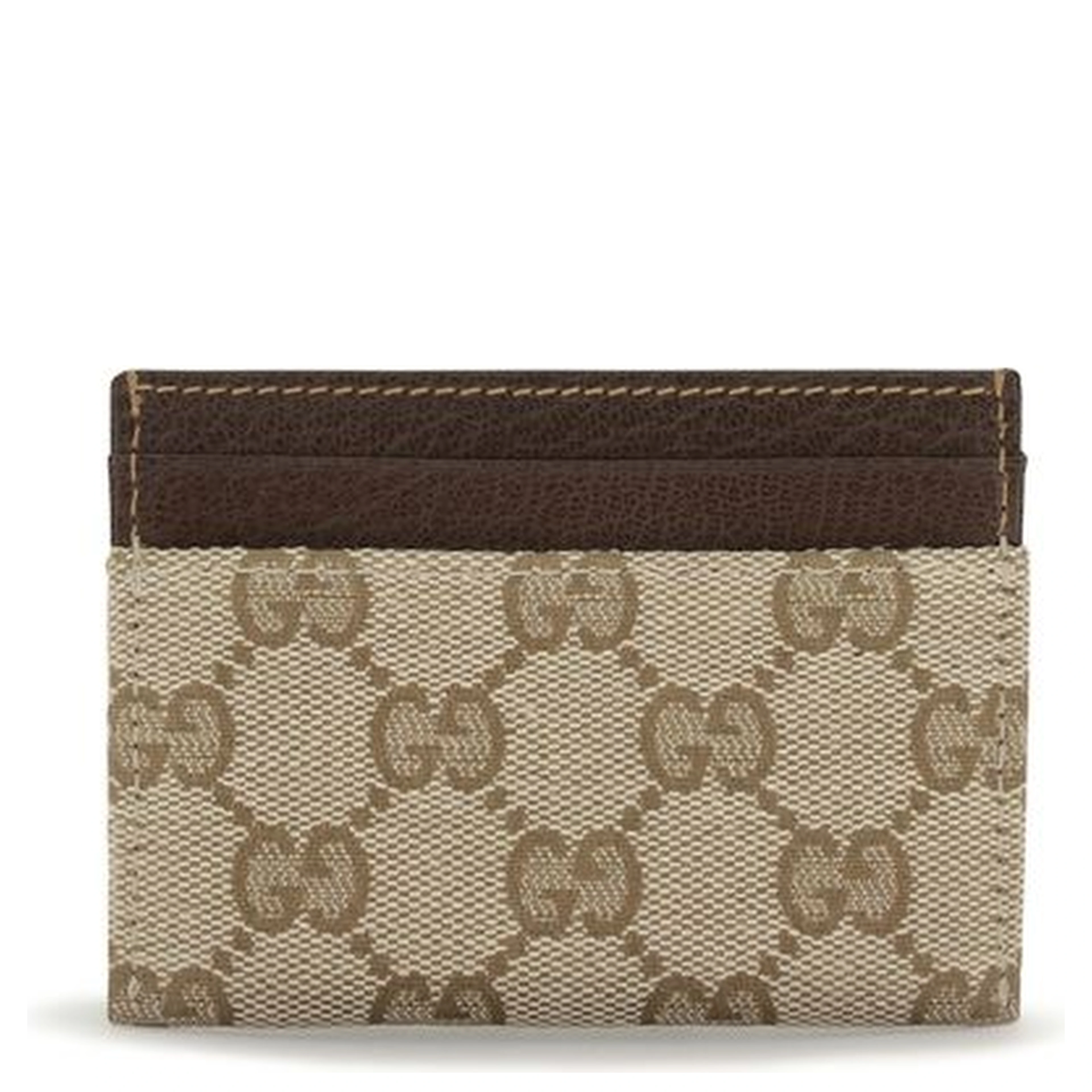 Brown Cotton Wallet