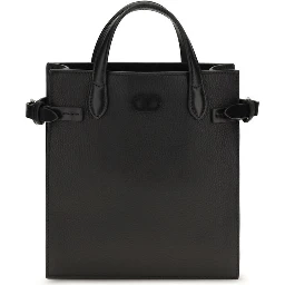 Black Calf Leather Bos Taurus Shoulder Bag