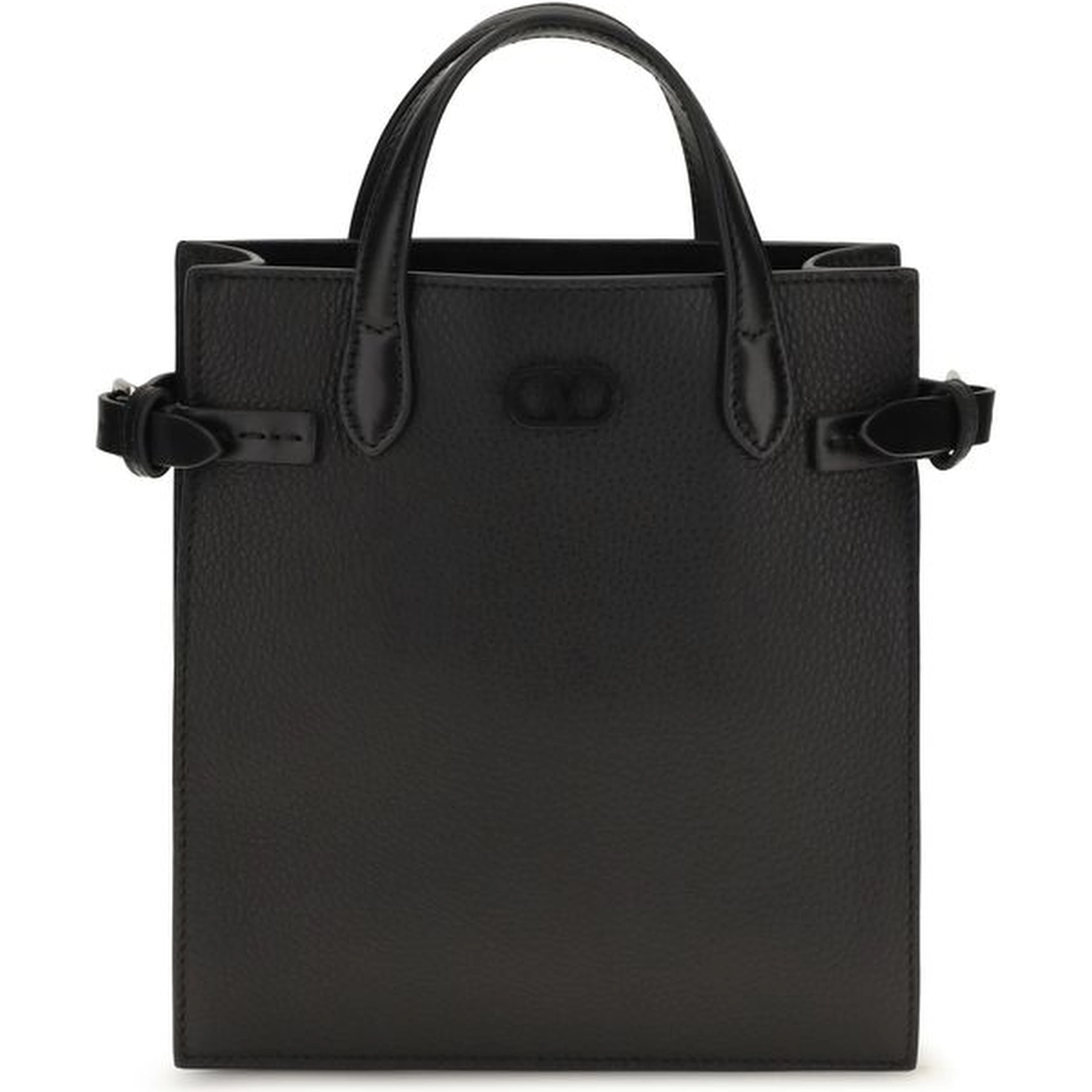 Black Calf Leather Bos Taurus Shoulder Bag