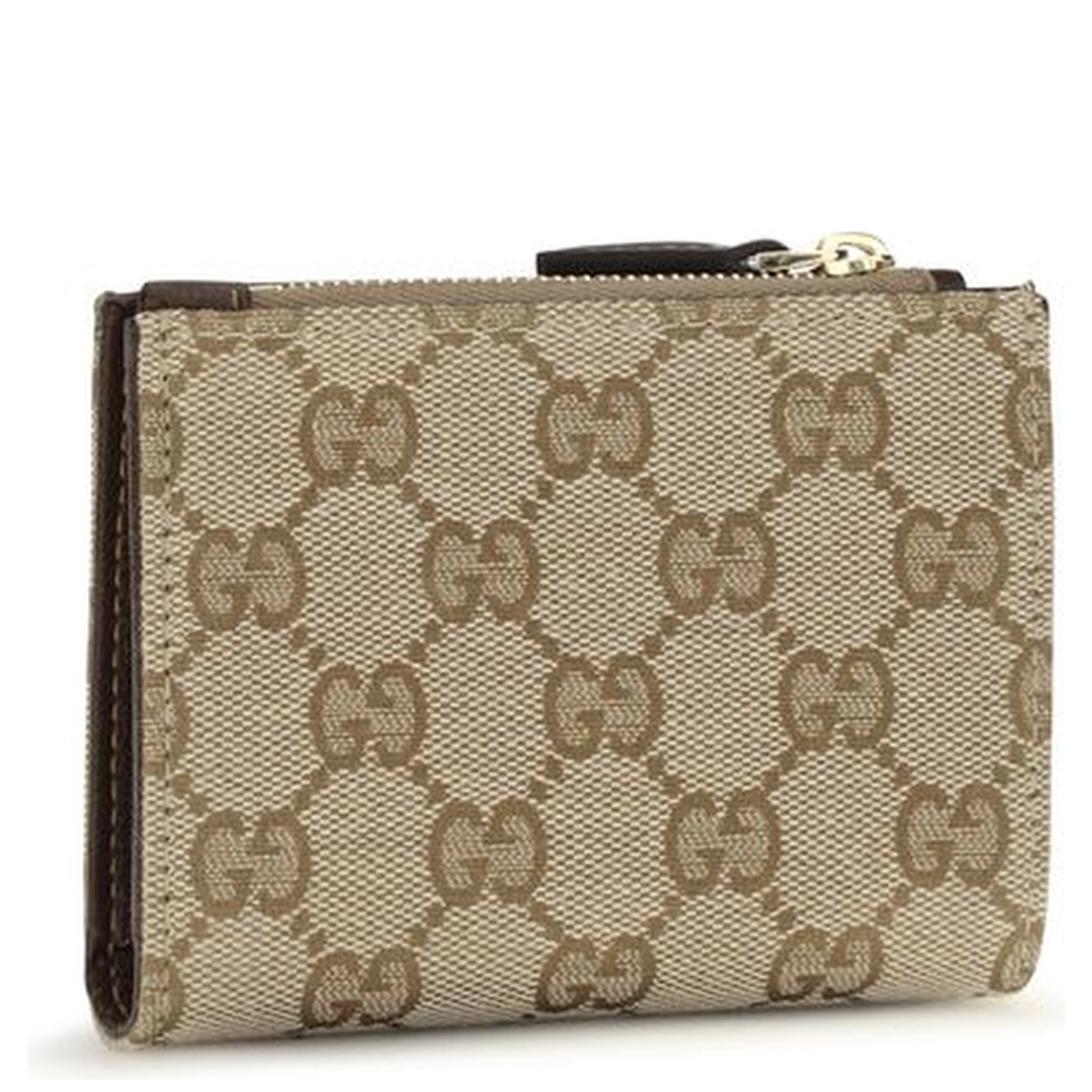 Brown Cotton Wallet
