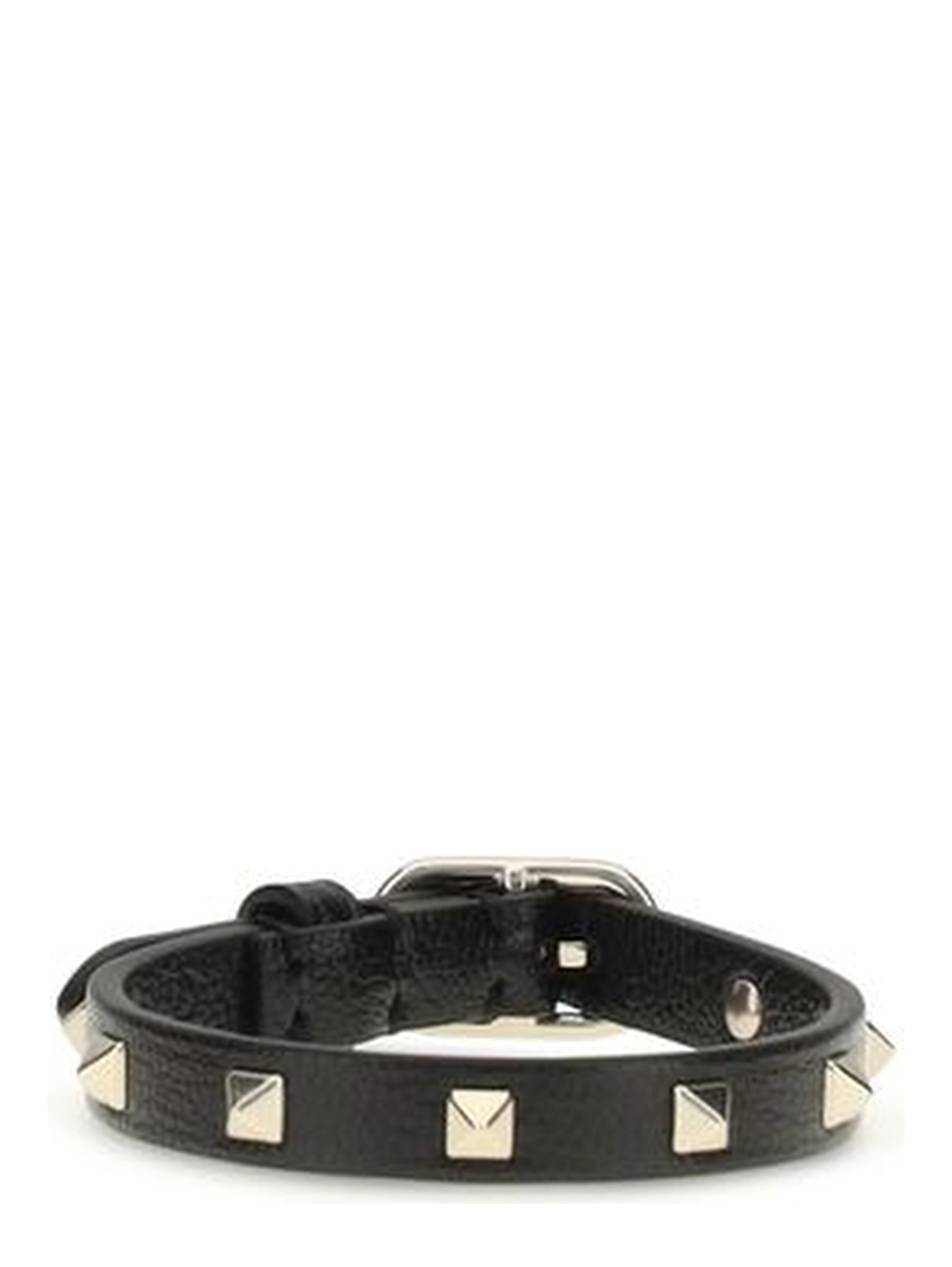 Black Calf Leather Bos Taurus Bracelet