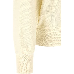White Cotton Sweatshirt