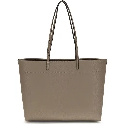 Beige Calf Leather Bos Taurus Shoulder Bag