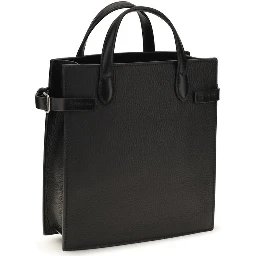 Black Calf Leather Bos Taurus Shoulder Bag