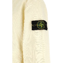 White Cotton Sweatshirt