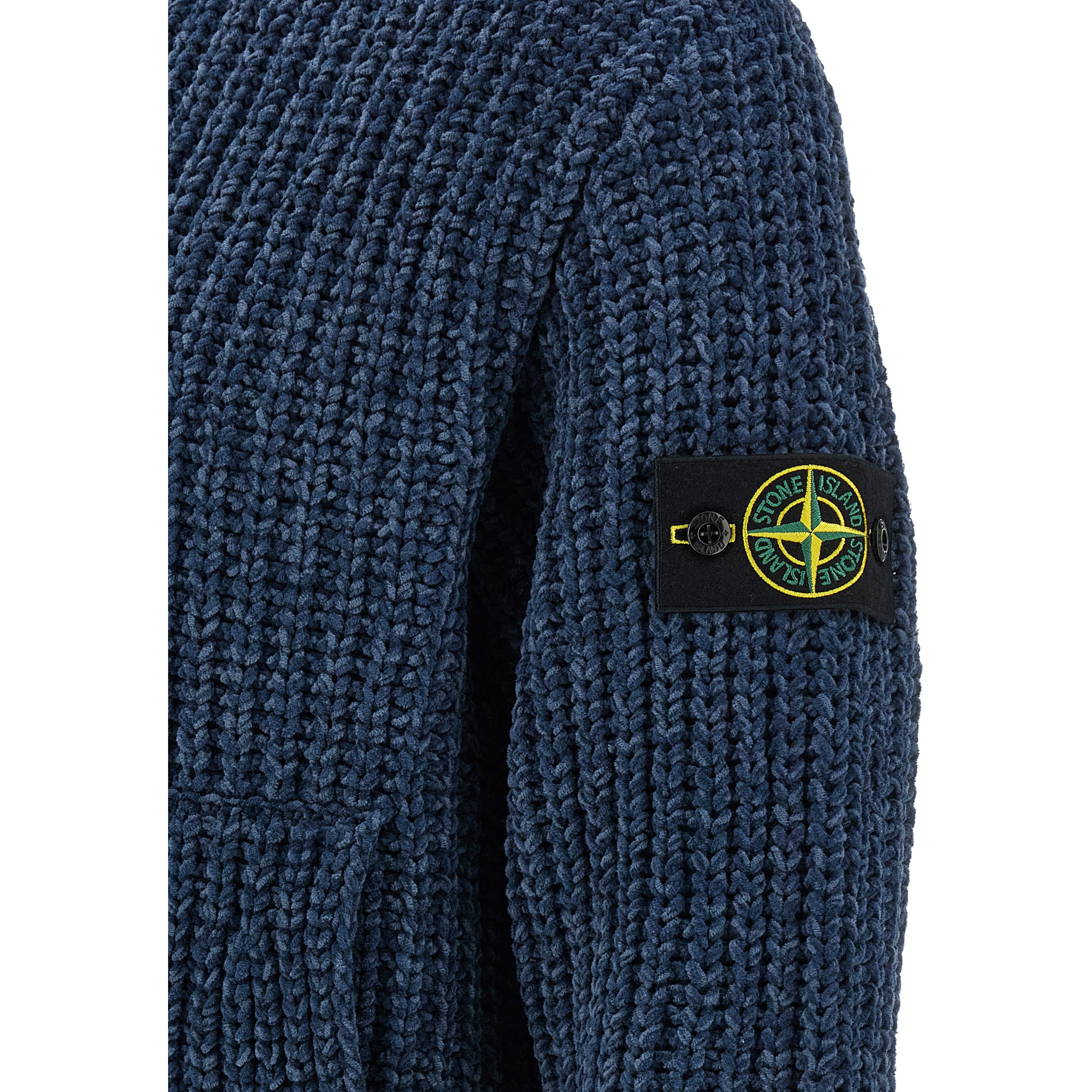 Blue Cotton Cardigan