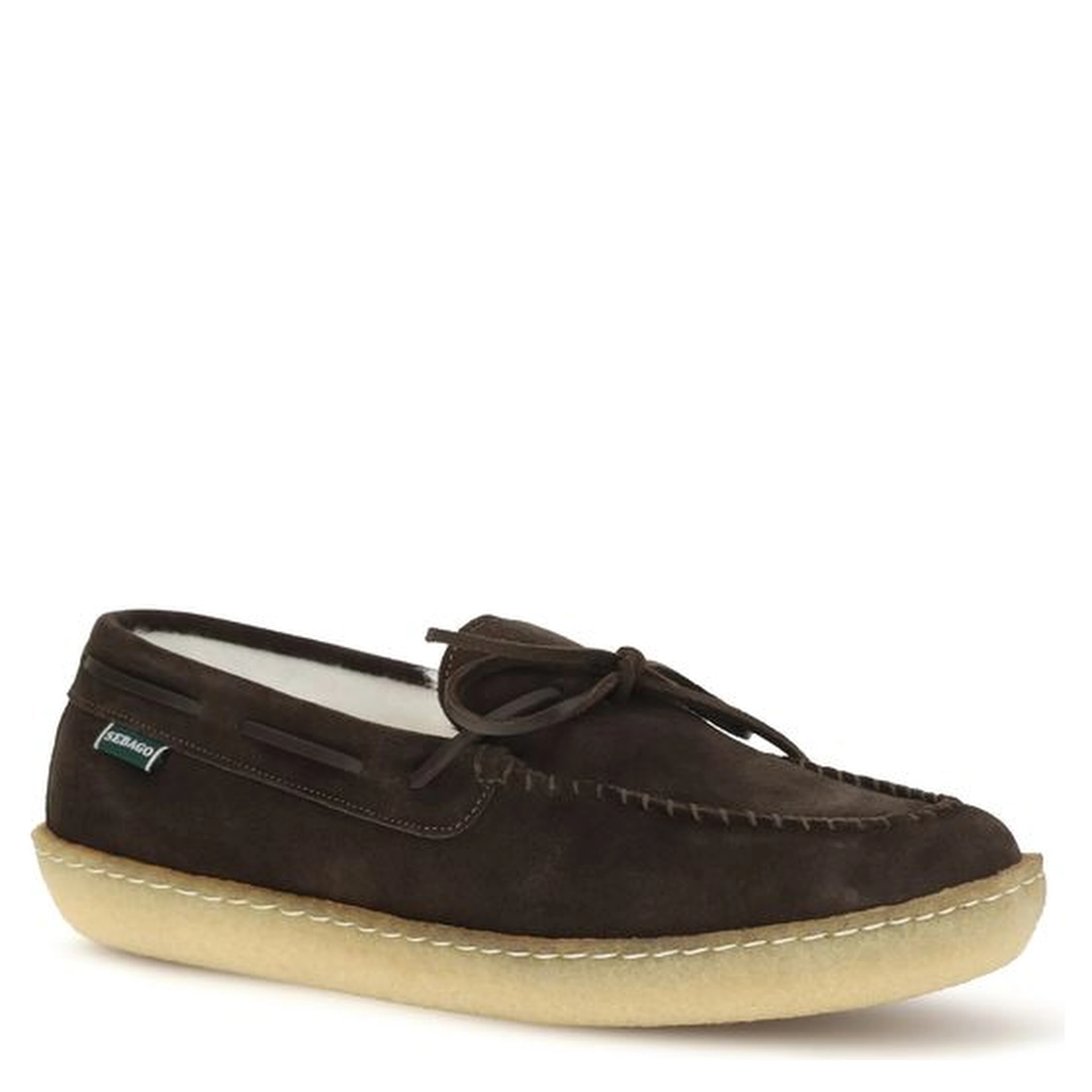 Brown Calf Leather Bos Taurus Slip-On Loafers