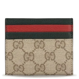 Beige Cotton Wallet