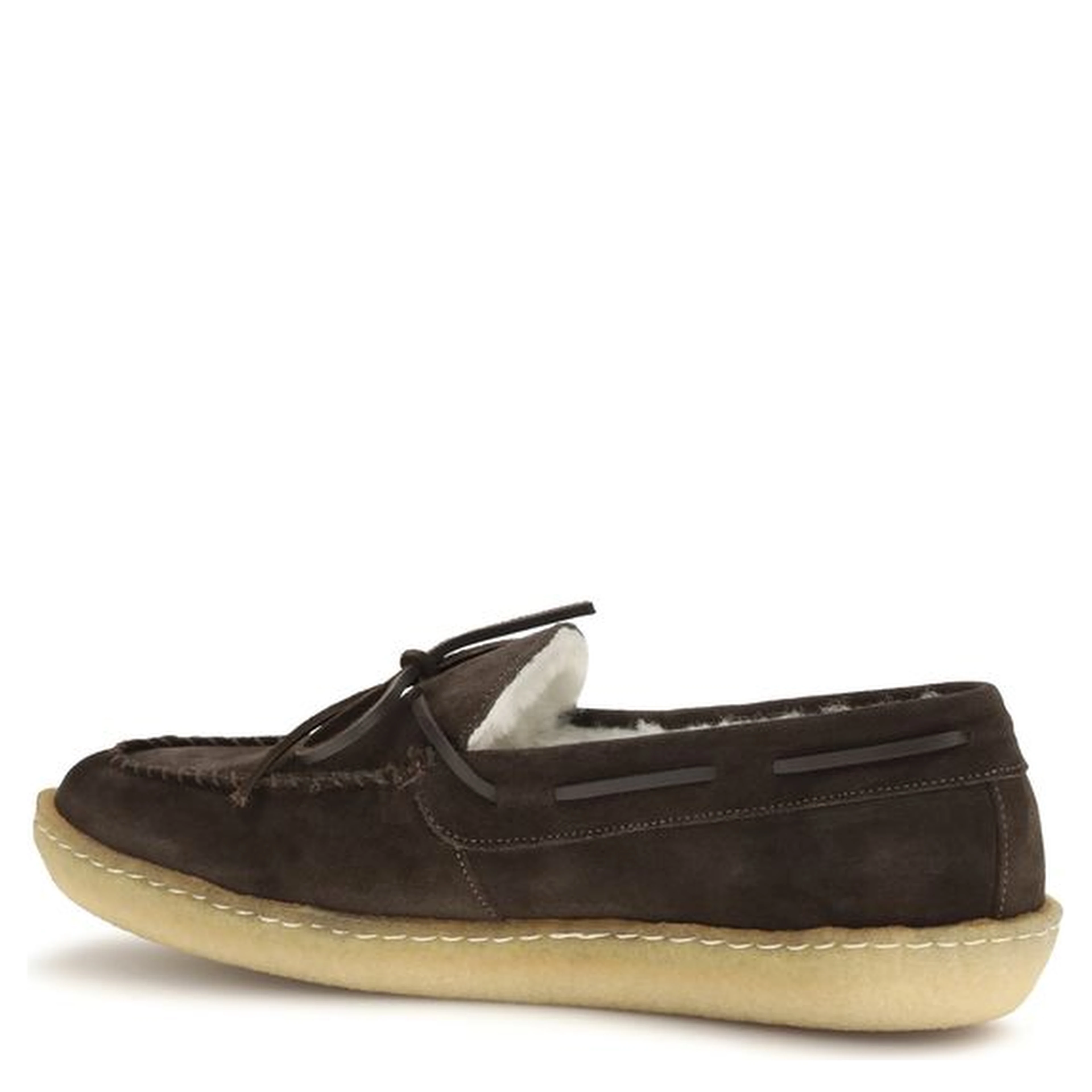 Brown Calf Leather Bos Taurus Slip-On Loafers