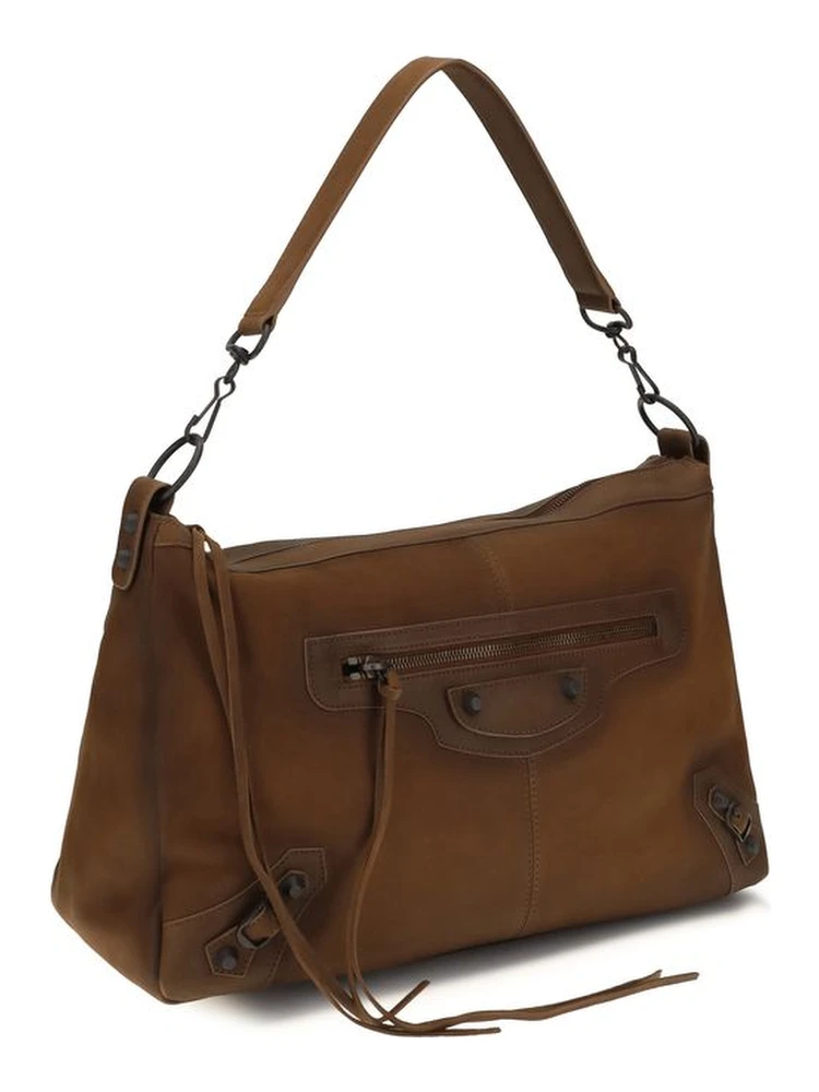 Brown Lamb Ovis Aries Shoulder Bag alternative