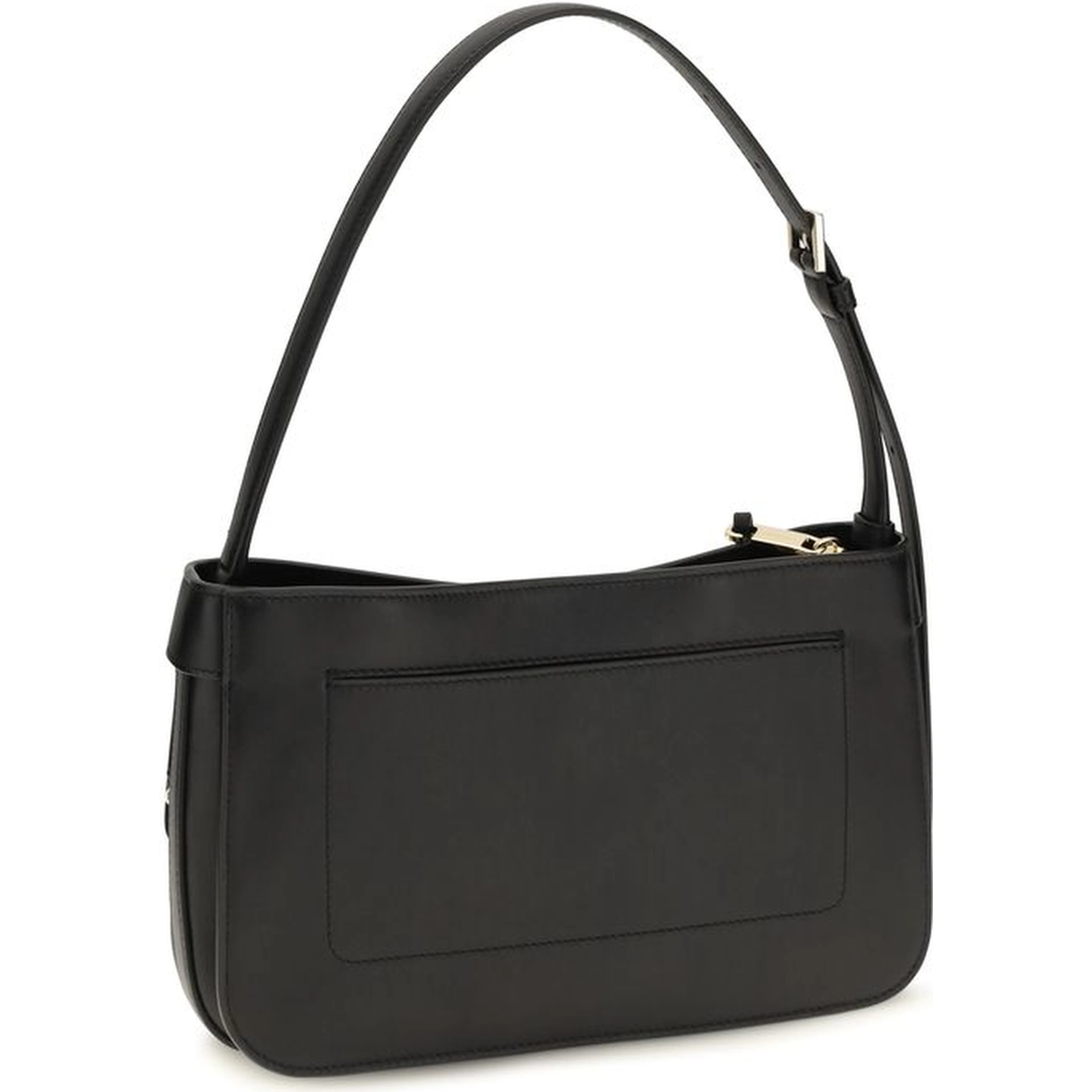Black Calf Leather Bos Taurus Shoulder Bag