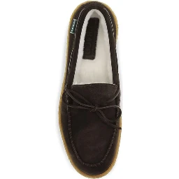 Brown Calf Leather Bos Taurus Slip-On Loafers