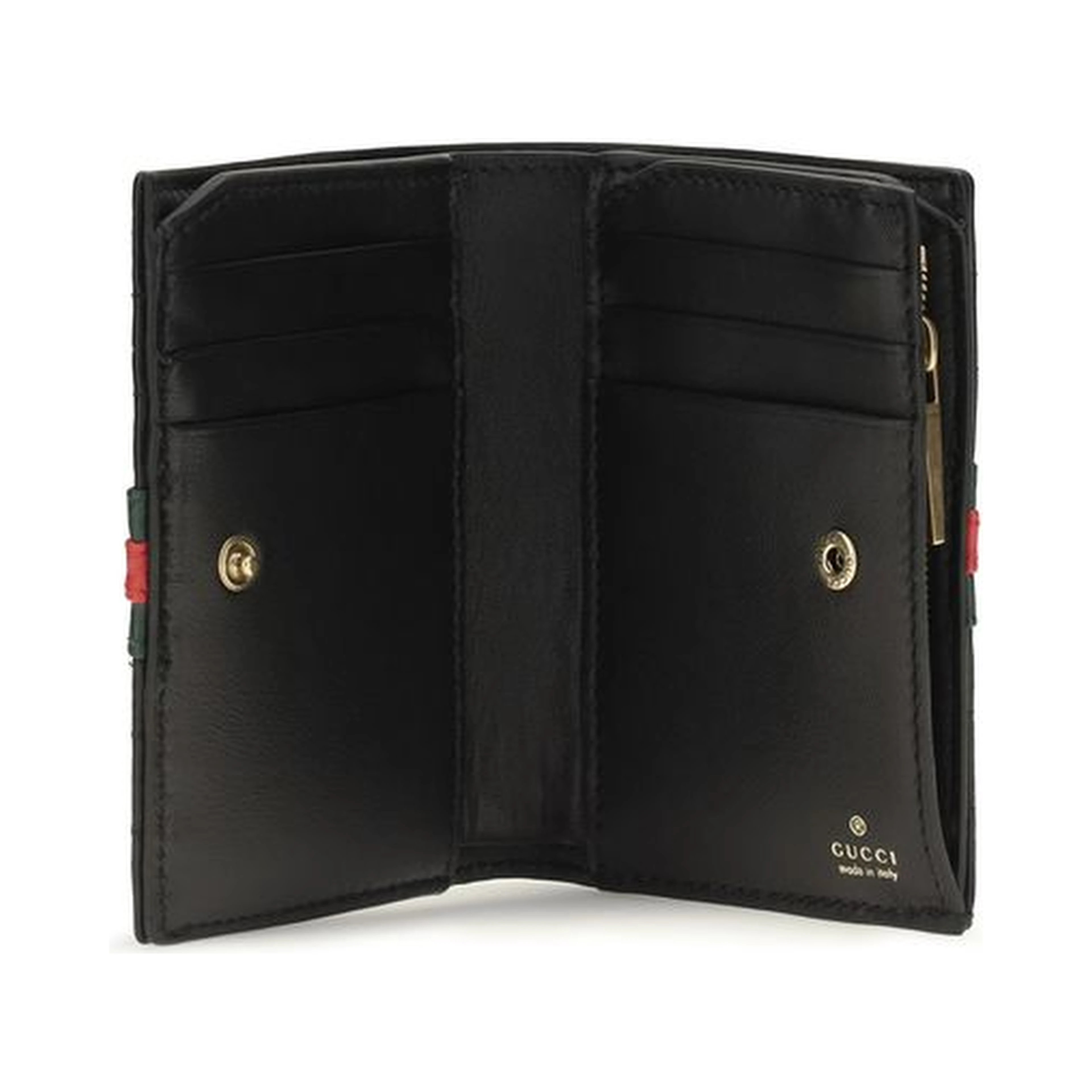 Black Calf Leather Bos Taurus Wallet