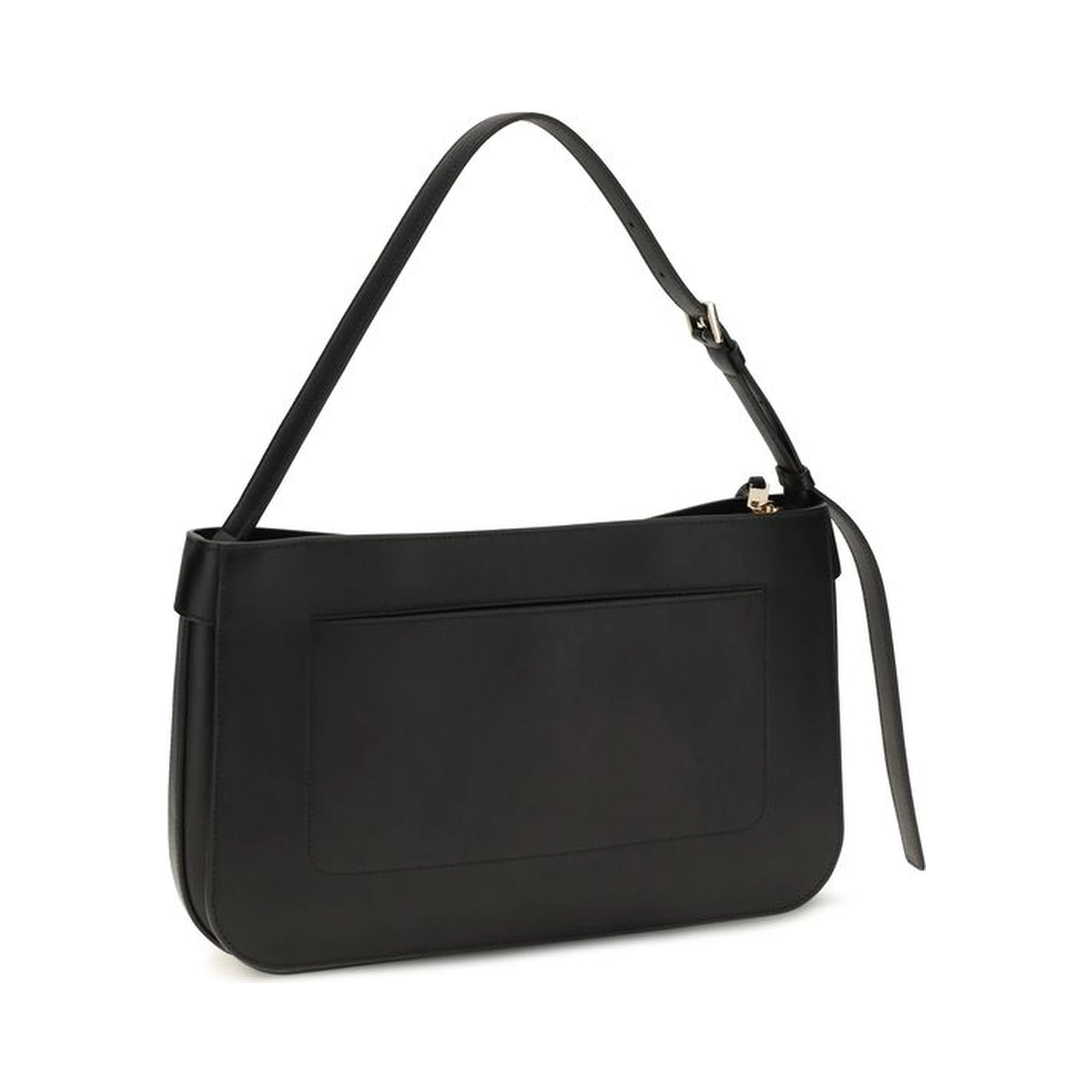 Black Calf Leather Bos Taurus Shoulder Bag