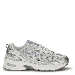 White Polyamide Athletic Sneakers