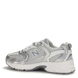White Polyamide Athletic Sneakers