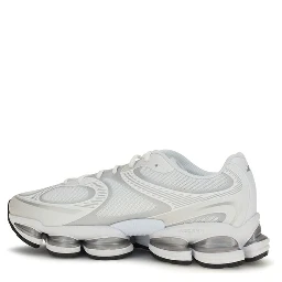 White Polyamide Athletic Sneakers
