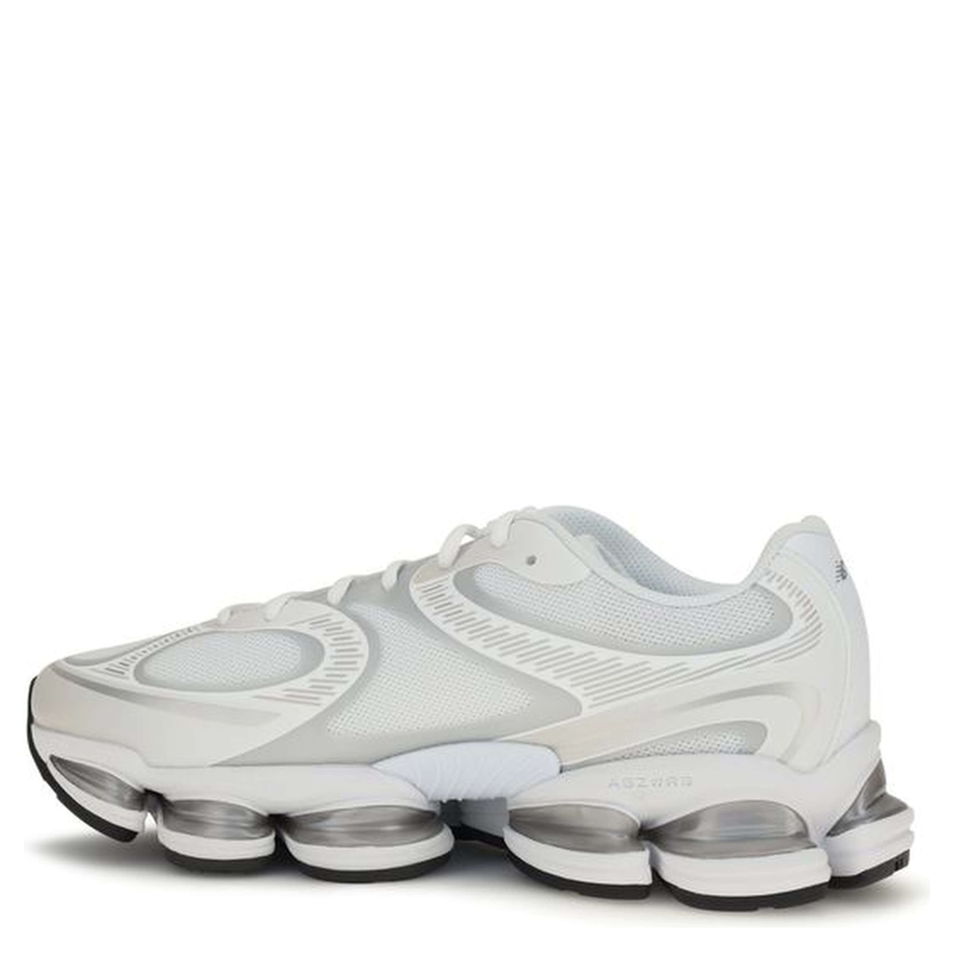 White Polyamide Athletic Sneakers