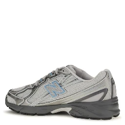 Gray Fabric Athletic Sneakers