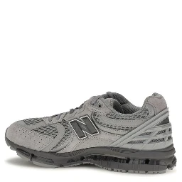 Gray Fabric Athletic Sneakers