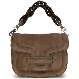Brown Goatskin Shoulder Bag