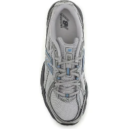 Gray Fabric Athletic Sneakers