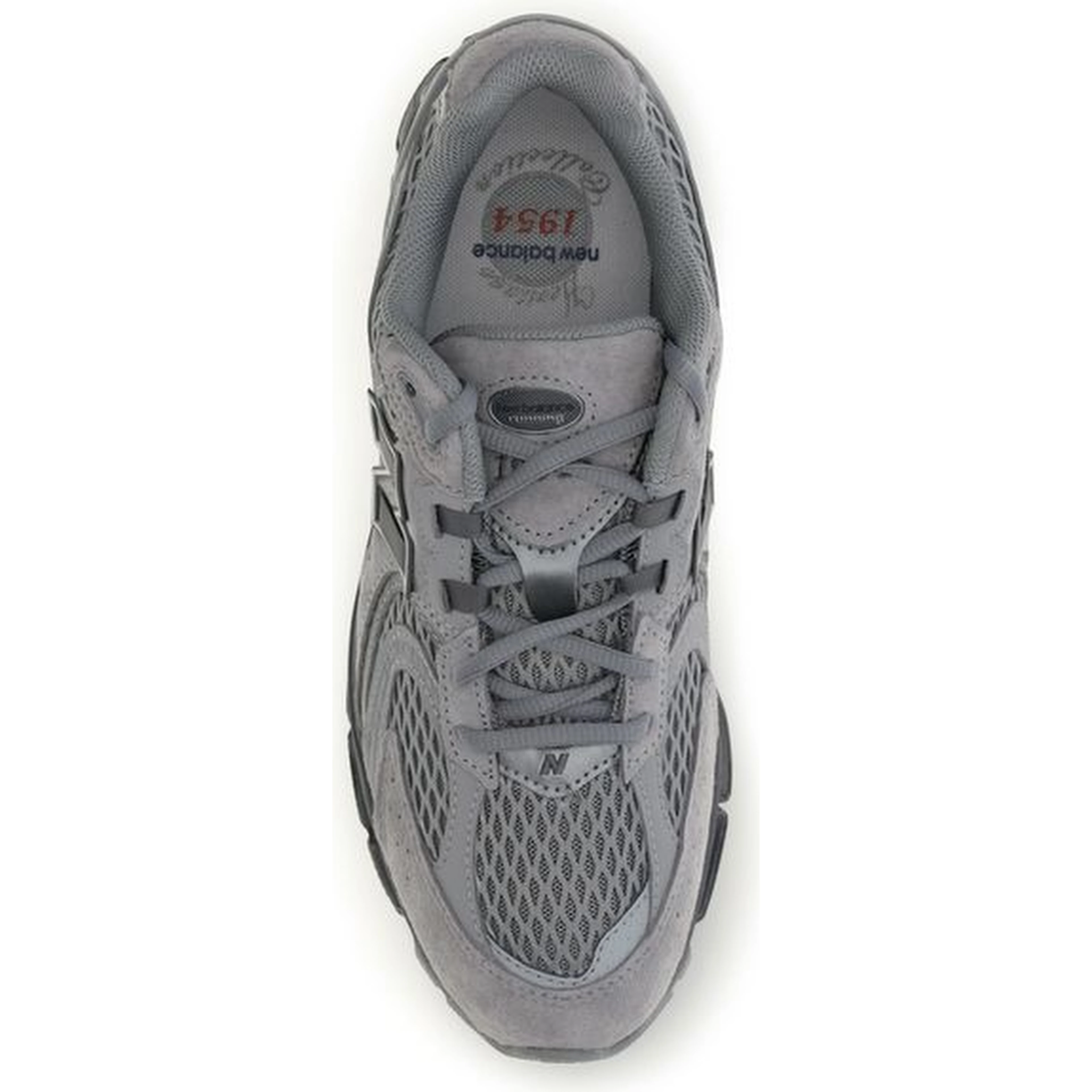 Gray Fabric Athletic Sneakers