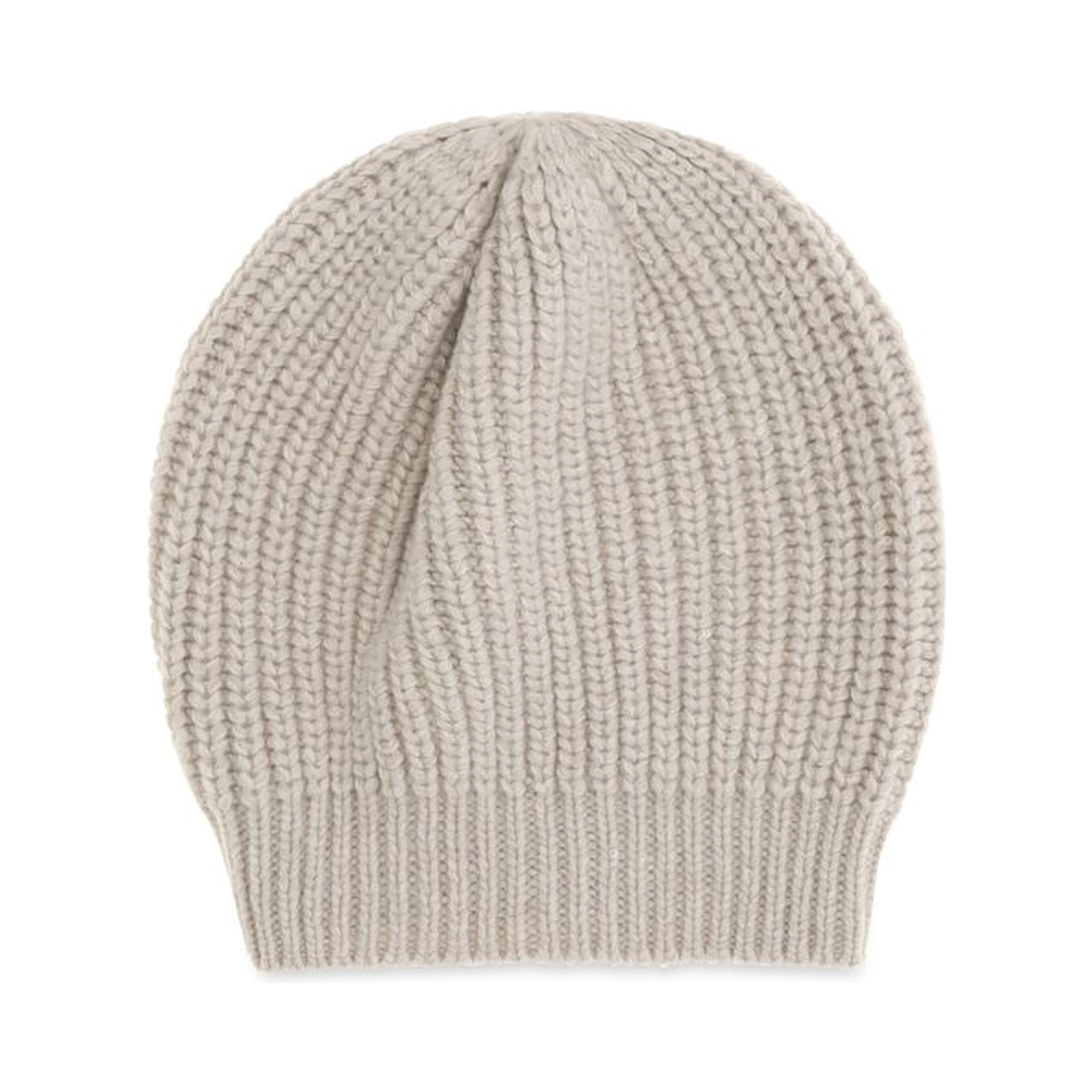 Beige Silk Beanie