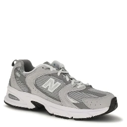 Gray Polyamide Athletic Sneakers