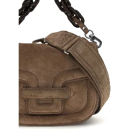 Brown Goatskin Shoulder Bag