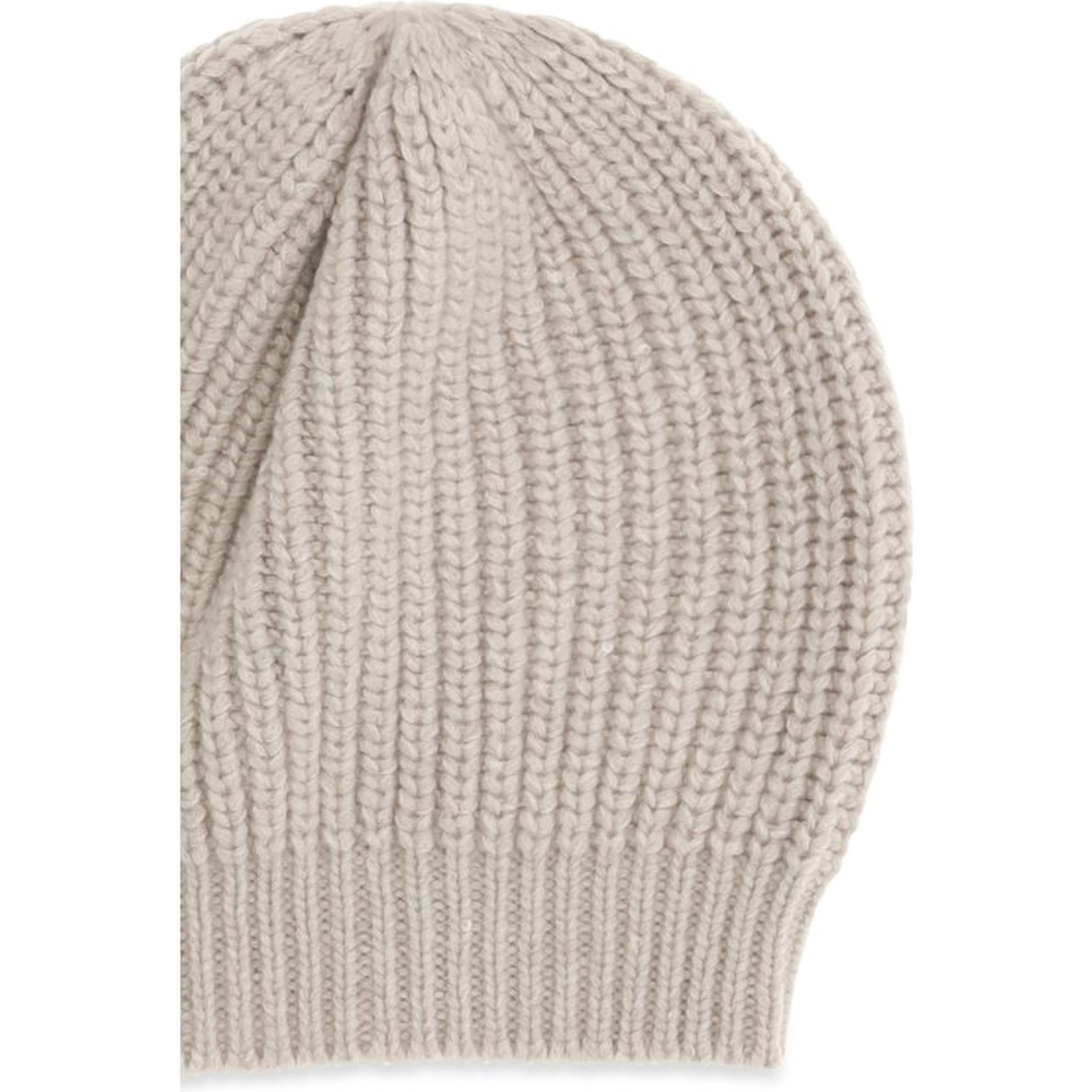 Beige Silk Beanie