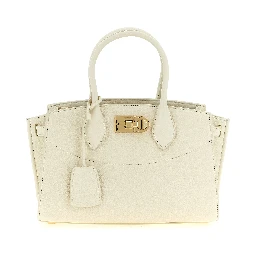 White Calfskin Handbag