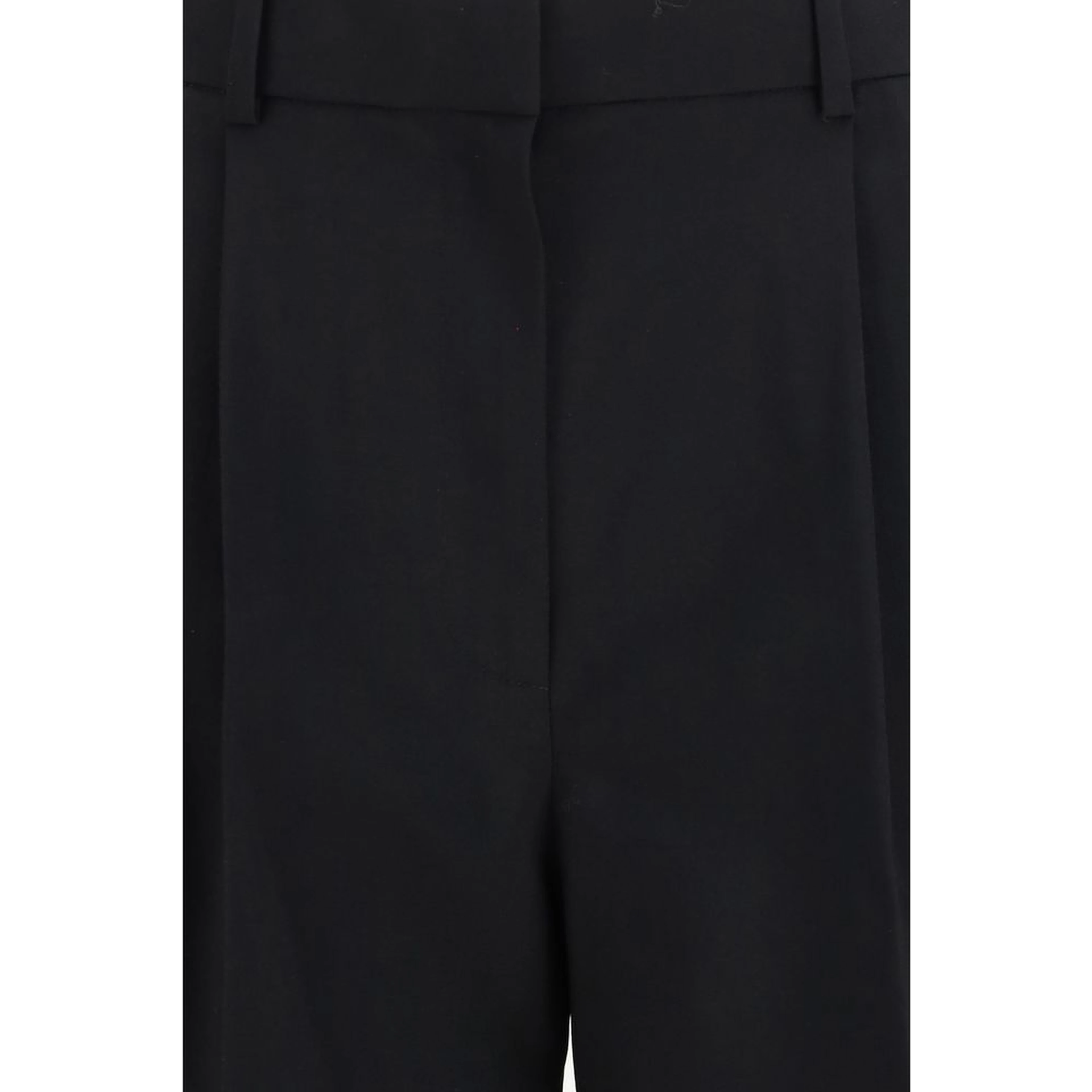 Black Wool Oves Aries Bermuda Shorts