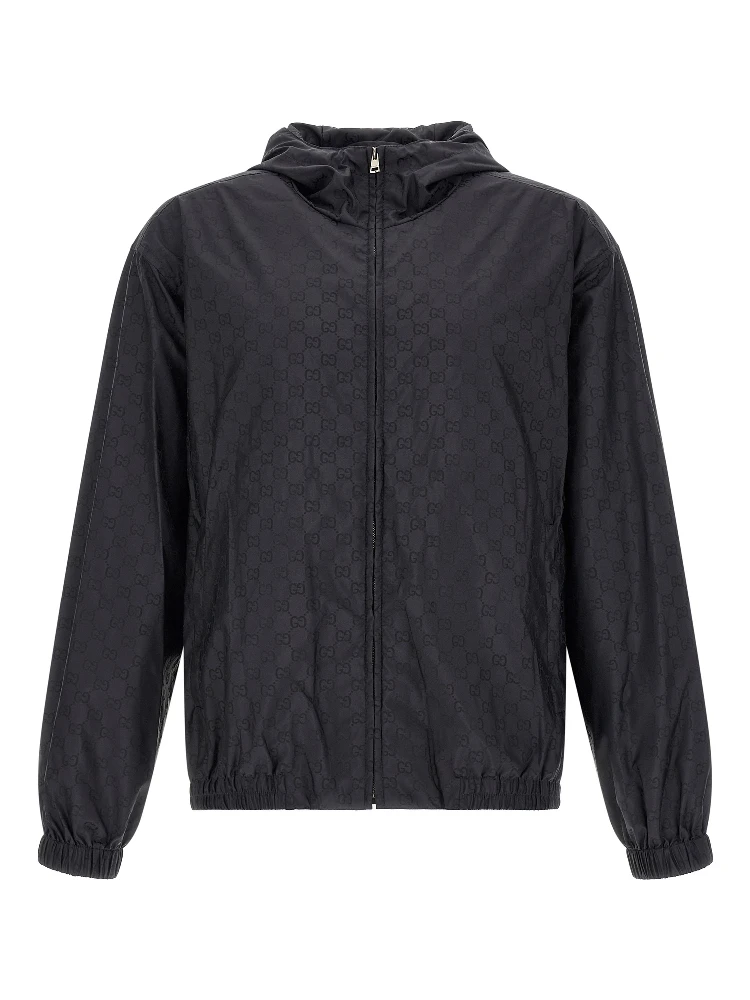 Black Polyamide Shell Jacket