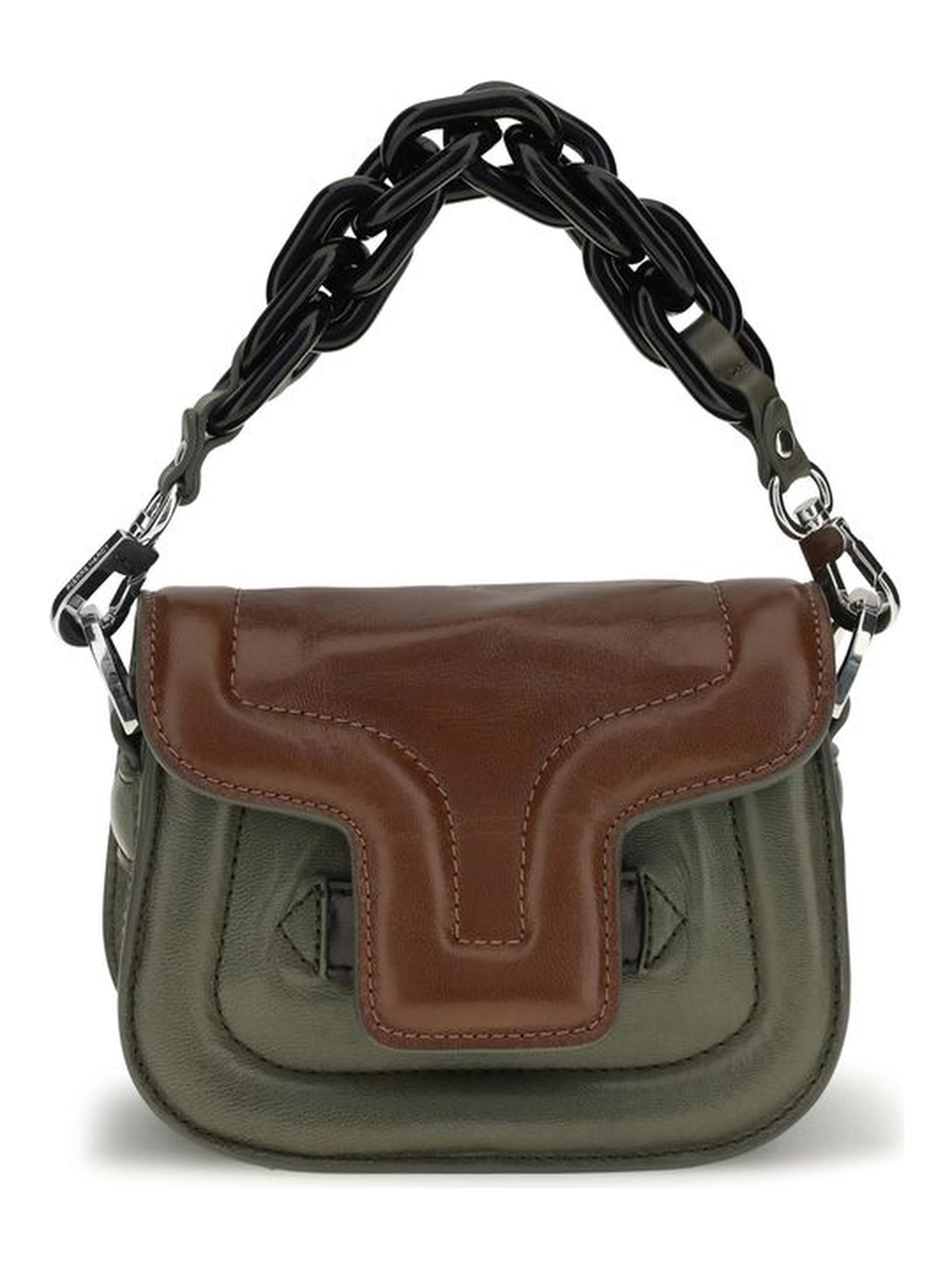 Brown Calf Leather Bos Taurus Handbag