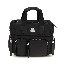 Black Nylon Shoulder Bag