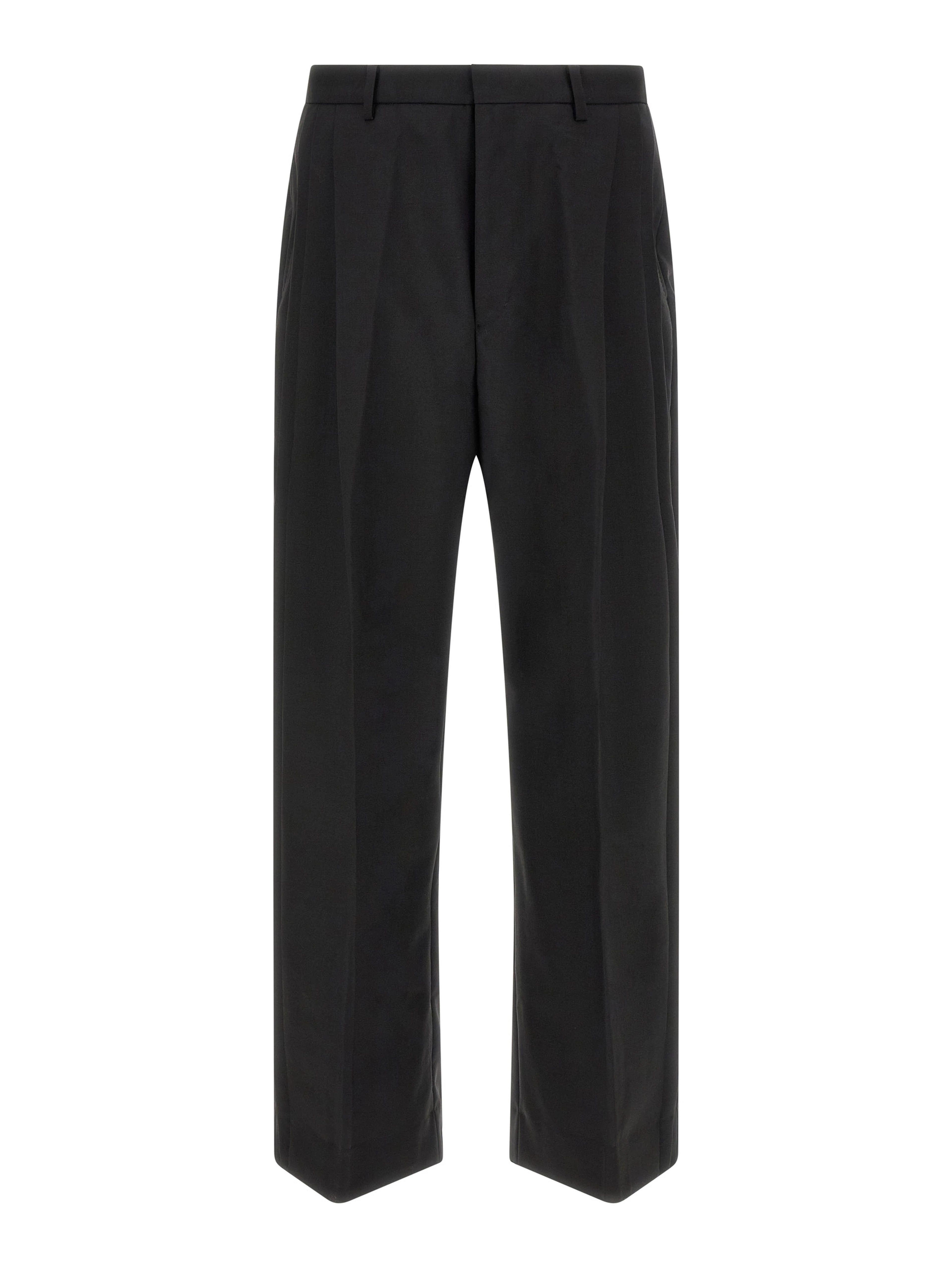 Black Wool Dress Pants
