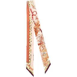 Multicolor Silk Foulard