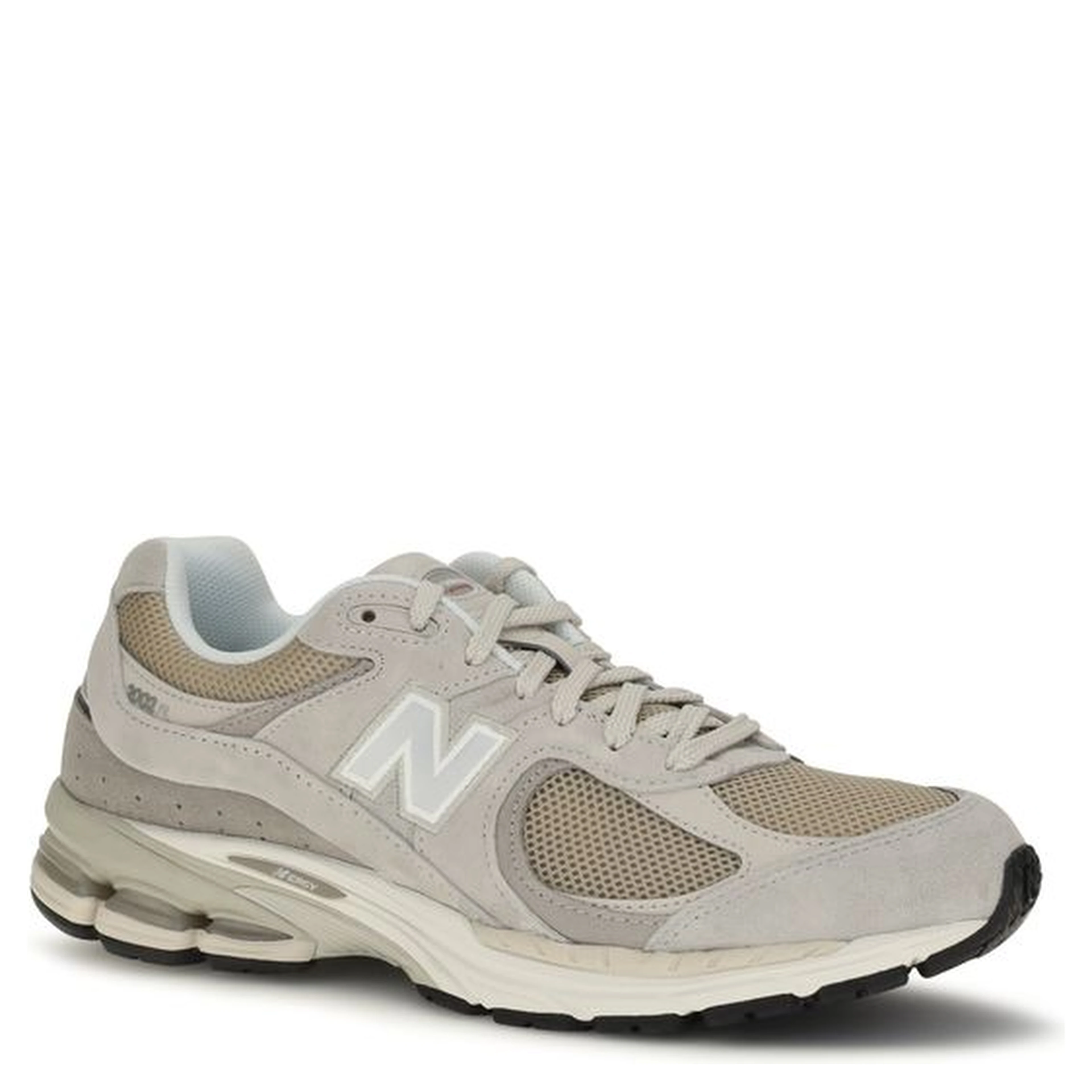 Beige Fabric Athletic Sneakers